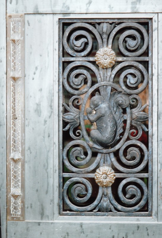 Squirrel Ironwork by I.K. Tuerck at University of Oregon Art Museum