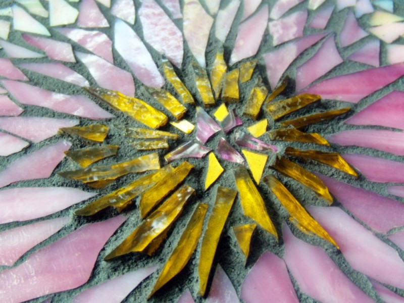 Peony Mosaic Mandala by Margaret Almon