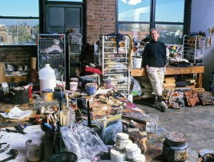 Diane Cooper at her studio in Chicago. 