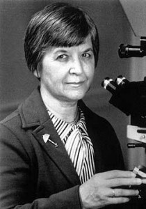 Stephanie Kwolek, chemist and inventor of Kevlar, the material of bullet proof vests
