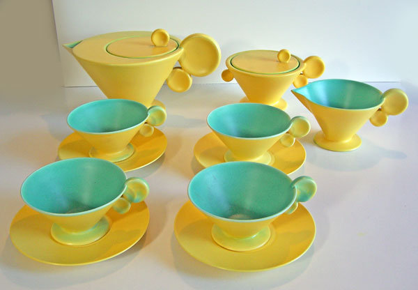 Tea Set by Margarete Heymann Loebenstein Marks