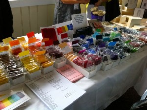 Vendors at The Encaustic Conference, Provincetown, MA. Photo by Dora Ficher.