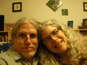 Wayne Stratz and Margaret Almon, June 11, 2012, twentieth wedding anniversary.