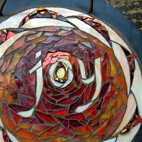 Joy Lotus Mandala by Nutmeg Designs.