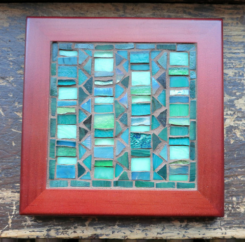 Chinese Coins Quilt Pattern Trivet by Margaret Almon.