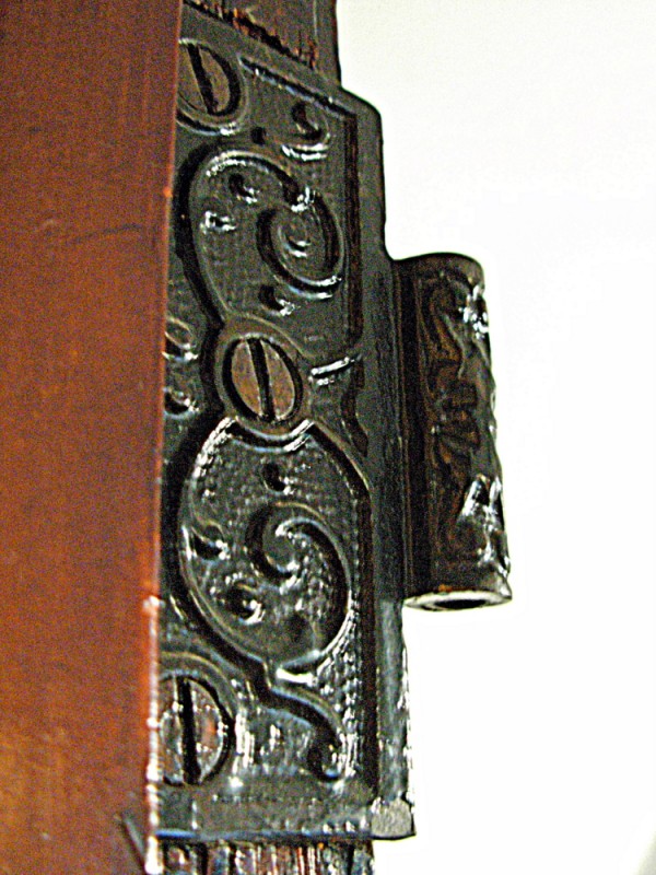 Cast Iron Door Butt Hinge from Our 1900 Rowhouse.