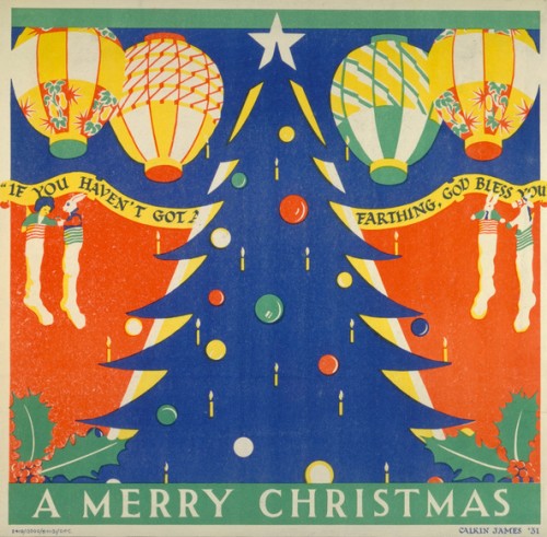  Merry Christmas by Margaret Calkin James, 1931