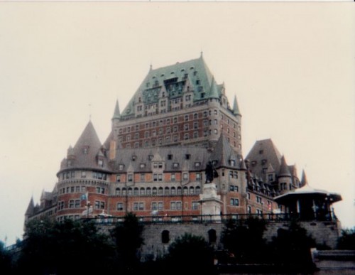 Château Frontenac, Québec City, 1985.