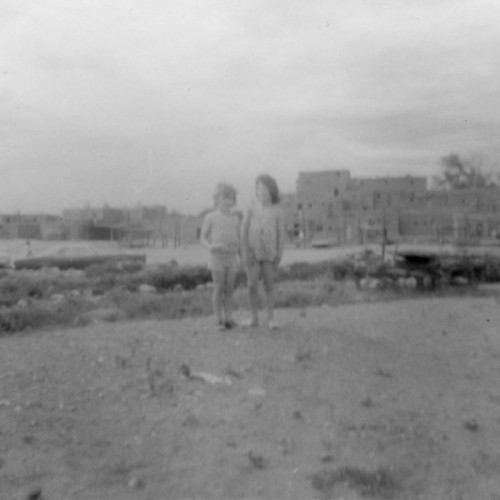 Cate and Margaret Almon, Taos, NM