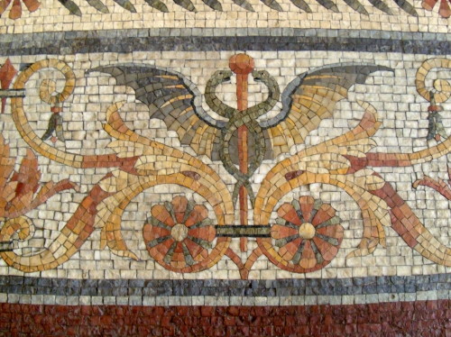 Marble Mosaic at the Former Wanamaker's Department Store in Philadelphia