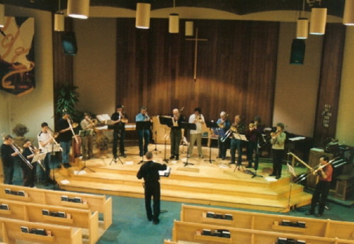 Edmonton Moravian Sanctuary with Ritchie Trombone Choir