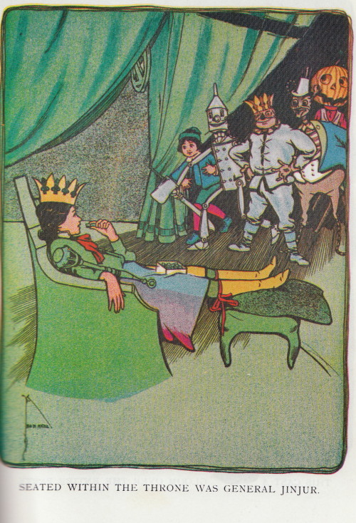 General Jinjur from The Marvelous Land of Oz, John R. Neill illustrator