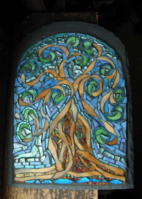 Tree of Life Mosaic by Nutmeg Designs