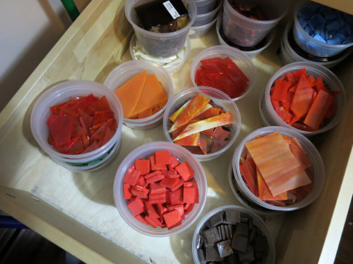 Third Drawer in the Tower of Tesserae. Photo by Margaret Almon.