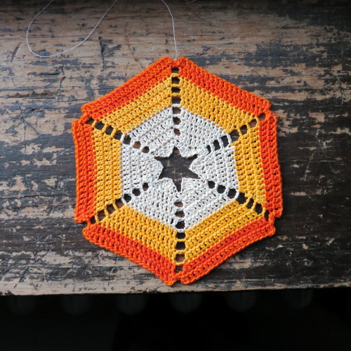 Crochet Snowflake by Snowcatcher