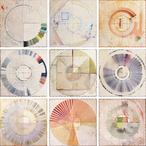 San Francisco Color Wheels 1-9 by Ellen Heck.