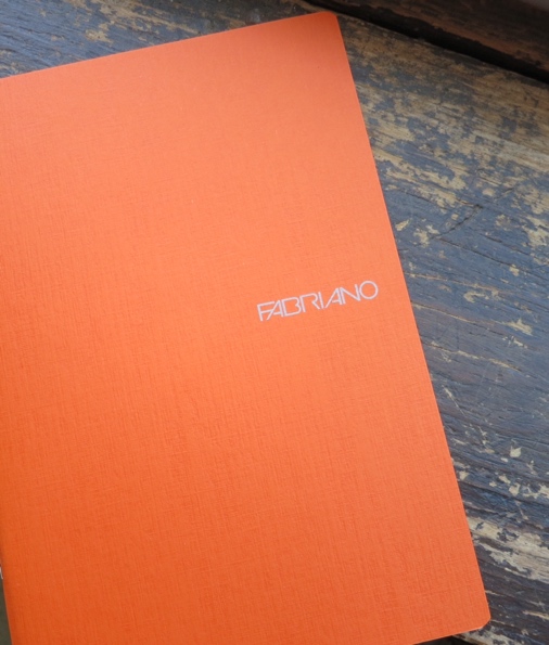 Fabriano Sketchbook in Orange