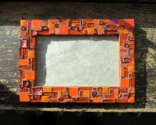 Orange Frame with Zest by Margaret Almon