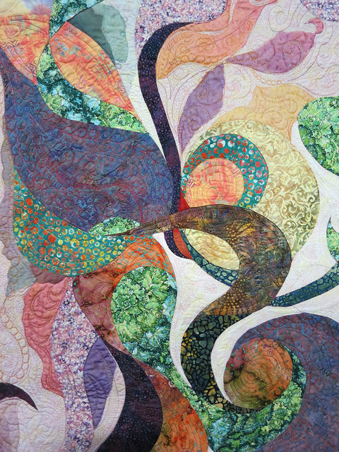 Free Form 2 Quilt ©Sherry Pryor