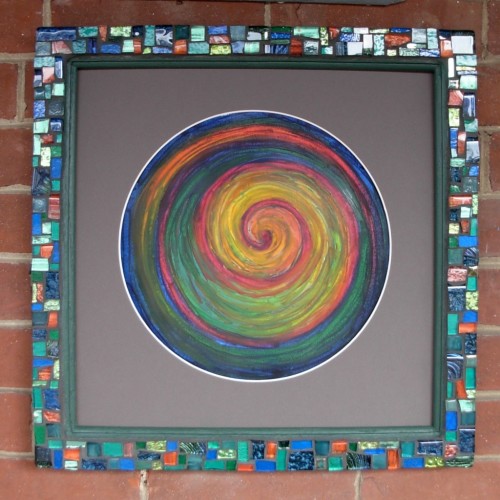 Life Spiral Mandala by Suzanne Halstead.