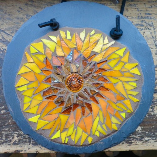 Sunflower Mandala by Margaret Almon