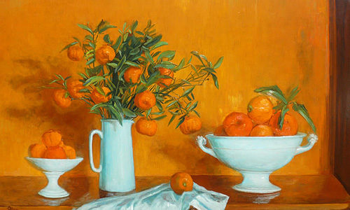 Margaret Olley Still Life with Mandarins