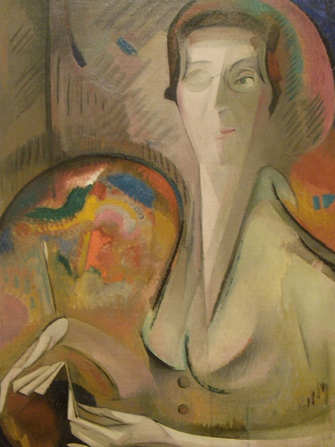 Alice Bailly Self Portrait