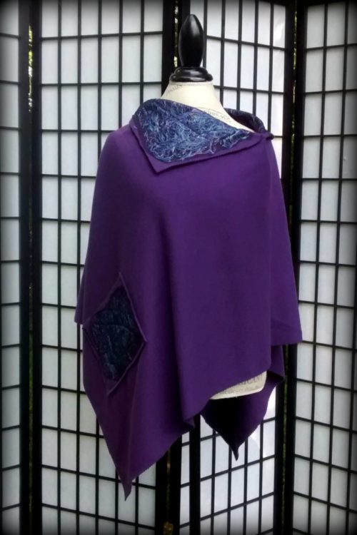 Purple Cape from Denise Shardlow