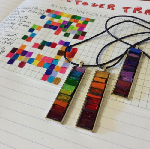 Rainbow Tracker and Colorful Pendants