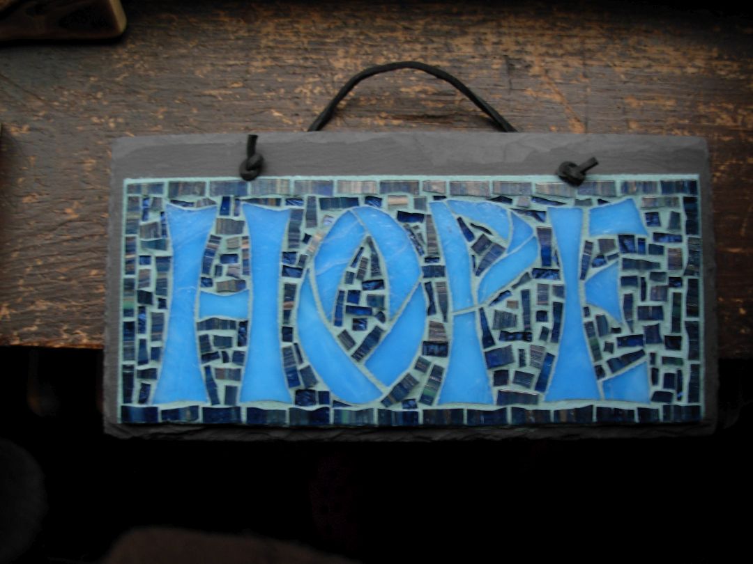Hope Panel in Blue by Nutmeg Designs Hope Panel in Blue by Nutmeg Designs