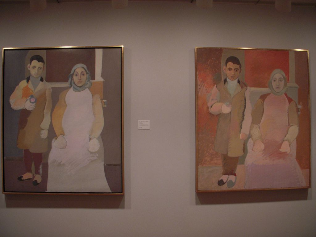 The Artist and His Mother by Arshile Gorky