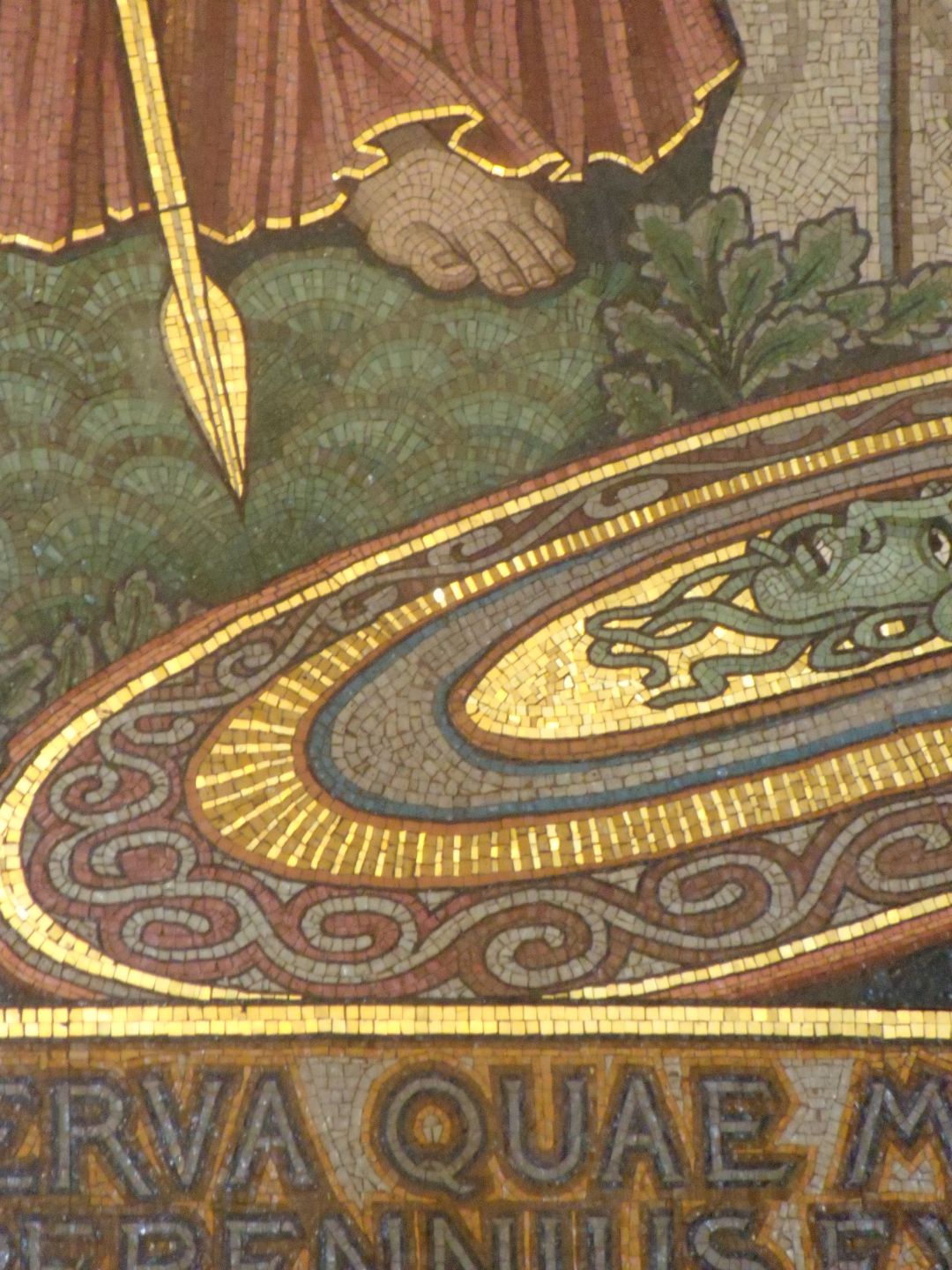 Minerva Mosaic Library of Congress by Elihu Vedder