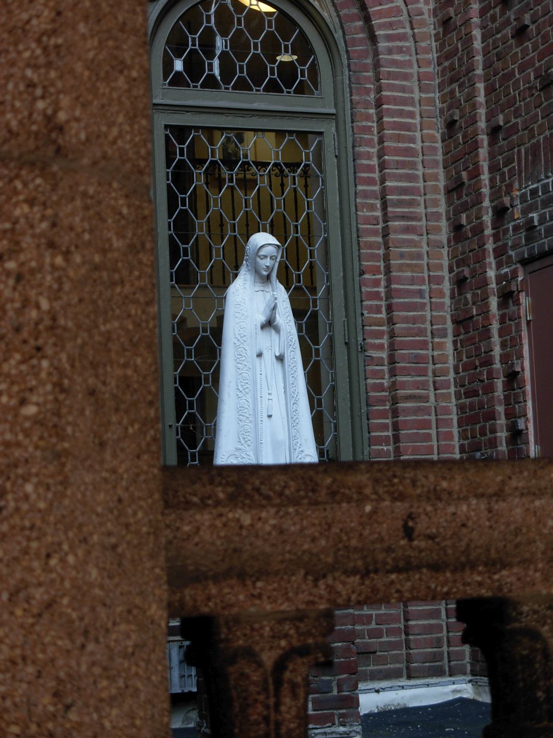 Statue of Mary at Kate's Place 1929 Sansom, Philadelphia