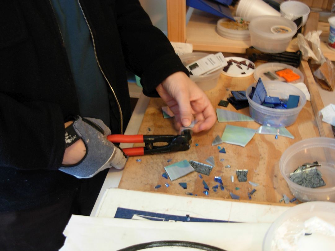 5 Essential Tools for the Beginning Glass Mosaic Maker - Margaret Almon