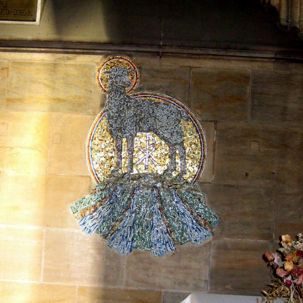 Moravian Mosaic at St. Vitus Cathedral. Photo by Barbara Rich.