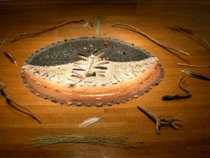 Moon Boat Mandala by Peter Kinney